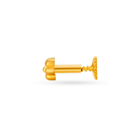 Subtle Gold Nose Pin
