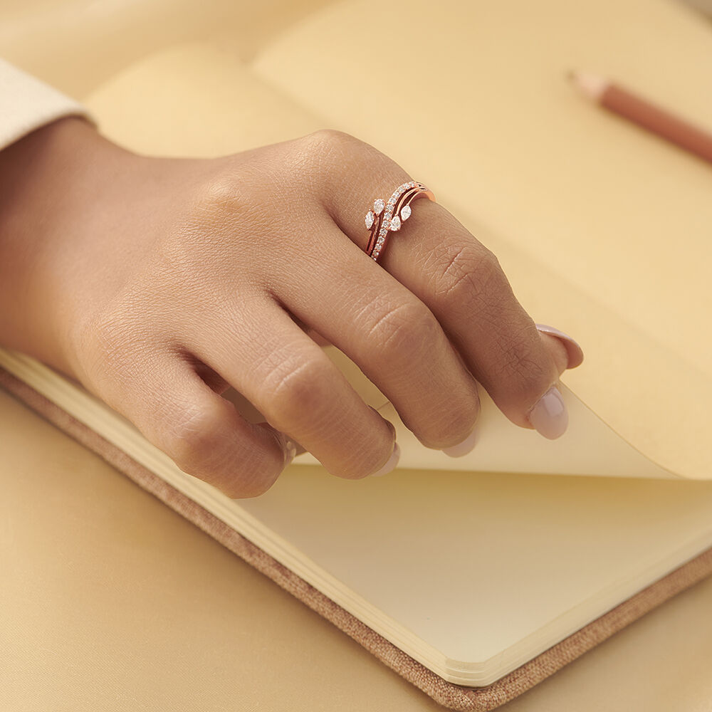 Tanishq thumb ring top