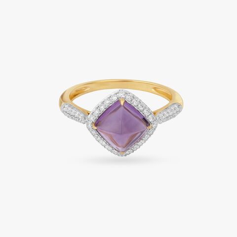 Prism Frame Diamond Ring alternate view 1