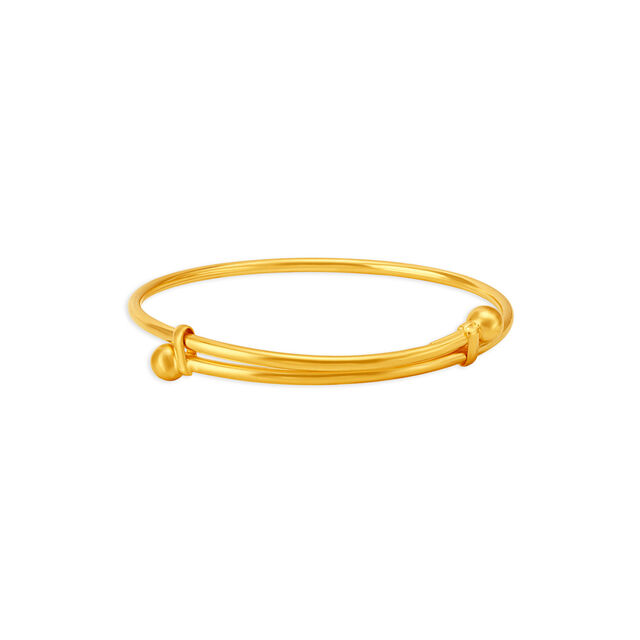 22 Karat Yellow Gold Bangle Set for Babies,,hi-res image number null
