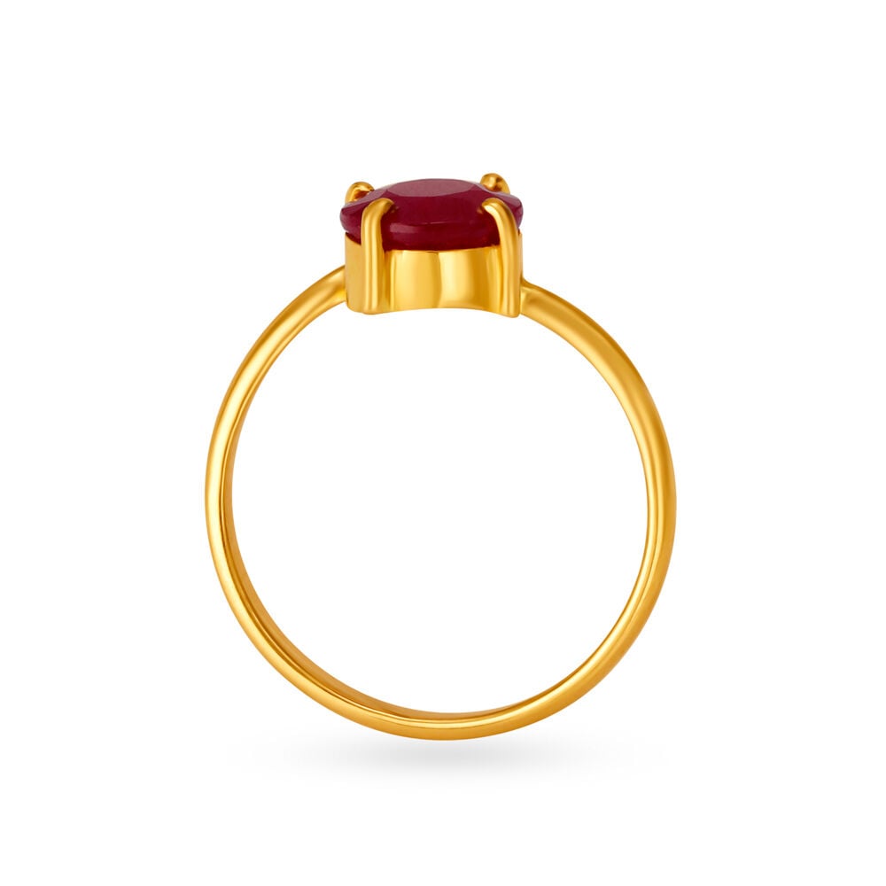 Tanishq sales ruby ring