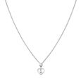 Romantic White Gold and Diamond Pendant with Chain,,hi-res image number null