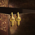 Leafy Tassels Drop Earrings,,hi-res image number null