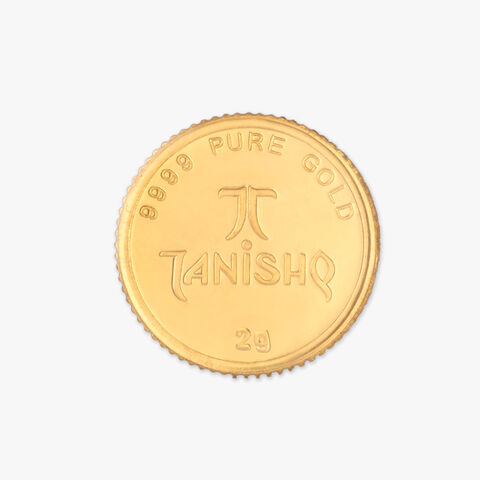 2 gram 24 Karat Gold Coin