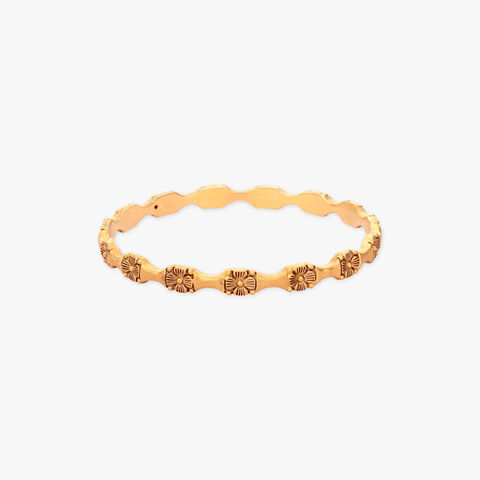 Blossom Trail Gold Bangles