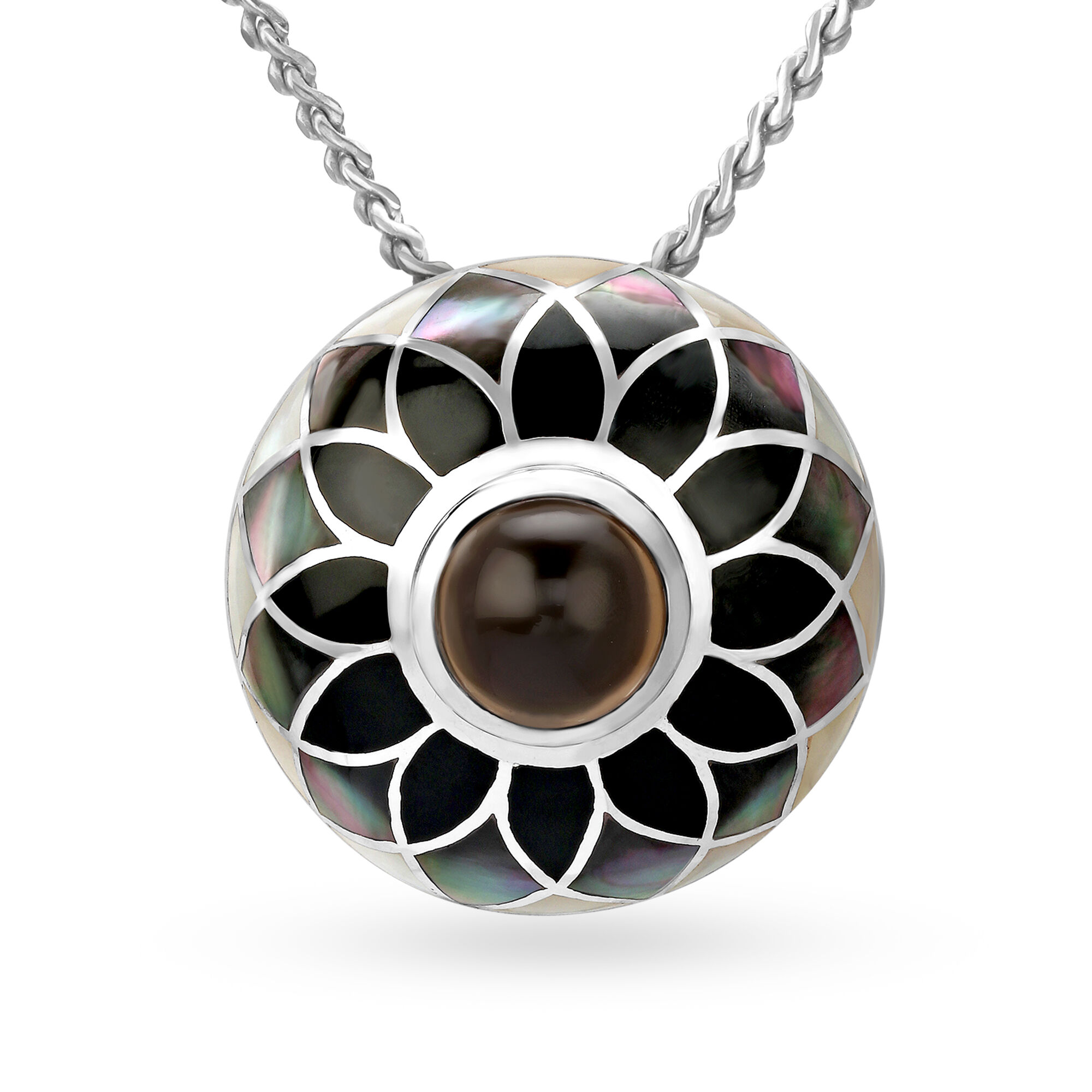 Tanishq top silver pendant