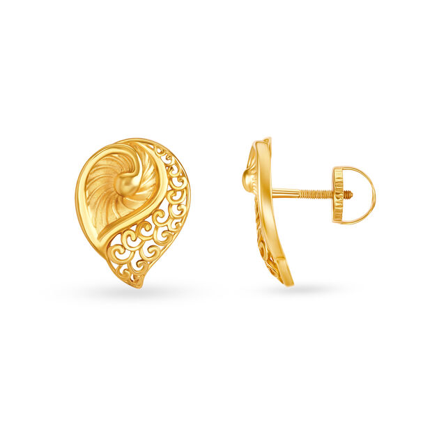 Paisley Simplistic Stud Earrings for Kids,,hi-res image number null