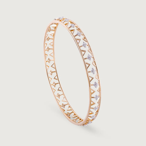 Lippan Brilliance Gold & Diamond Bangle