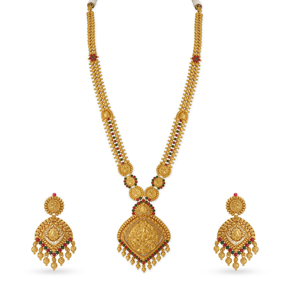 Tanishq antique haram top