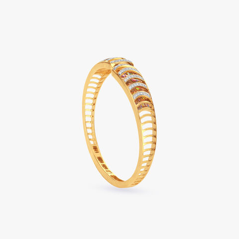Prism Tides Diamond Bangle