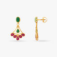 Eccentric Gold Drop Earrings,,hi-res image number null