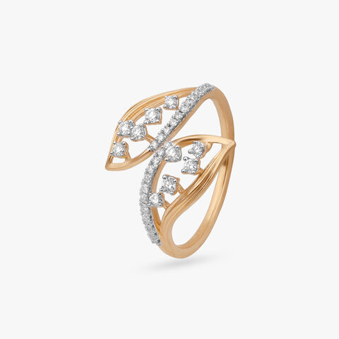 Contemporary Charm Diamond Ring