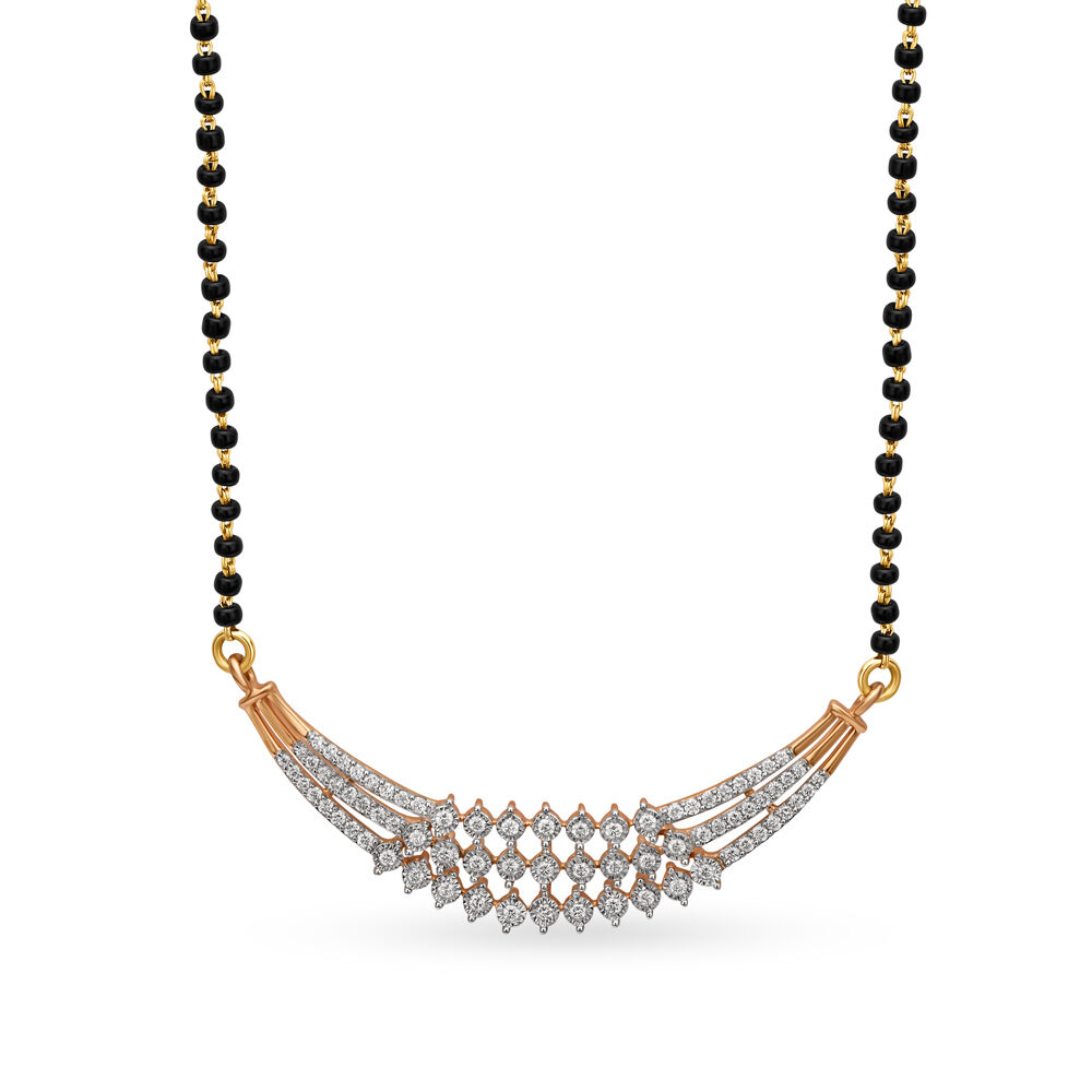 Tanishq gold diamond outlet mangalsutra