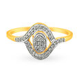 Stunning Gold and Diamond FInger Ring,,hi-res image number null