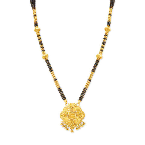 Elaborate Floral Mangalsutra