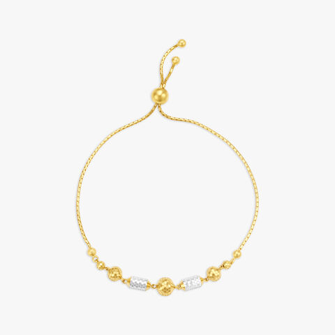 Modish Dual Tone Bracelet