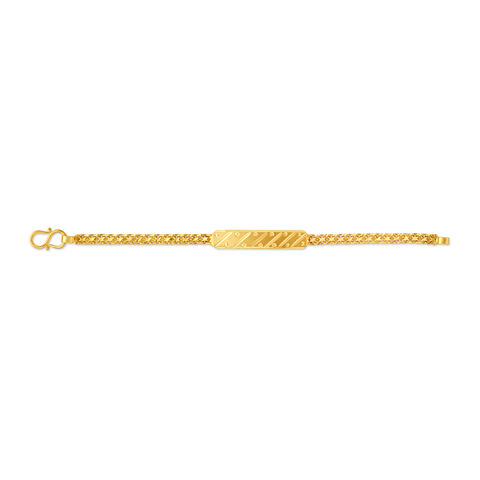 Splendid Gold Bracelet For Men