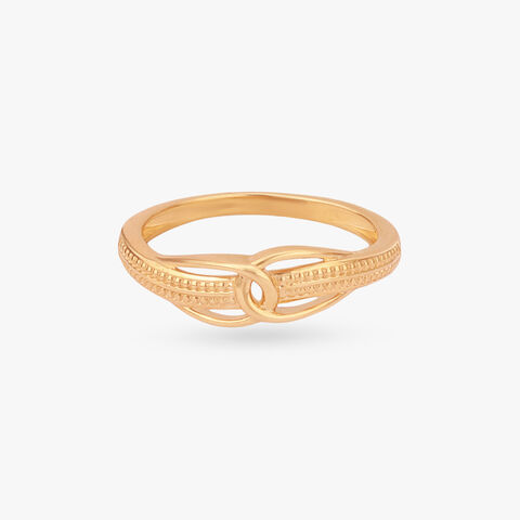 Knot Flow Gold Ring Gold Ring