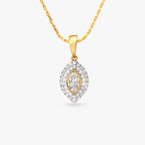 Elegant Allure Diamond Pendant