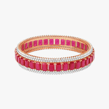 Royal Dazzling Diamond Bangle