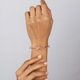Stellar Radiance 14KT Diamond Bangle,,hi-res image number null