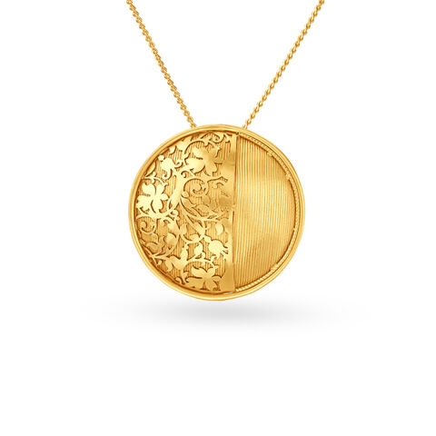 Abstract Filigree Pendant and Earrings Set