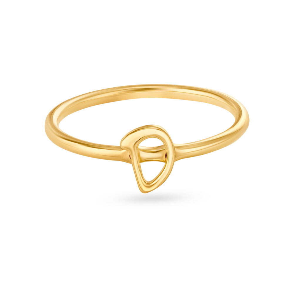 D letter gold ring design discount