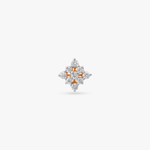 Vintage Star Diamond Nose Pin