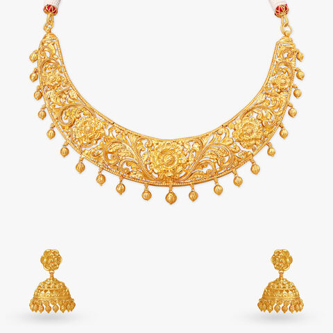 Radiant Blossoms Necklace Set