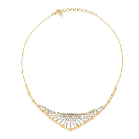 Divine Diamond Necklace Set