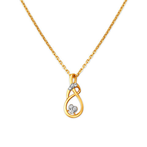 Romantic Fancy Pendant with Chain