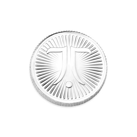 25 Grams Tanishq Sunray Silver Coin
