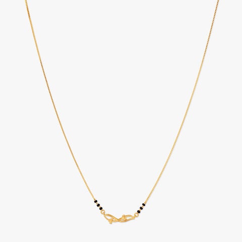 Floral Sway Gold Mangalsutra