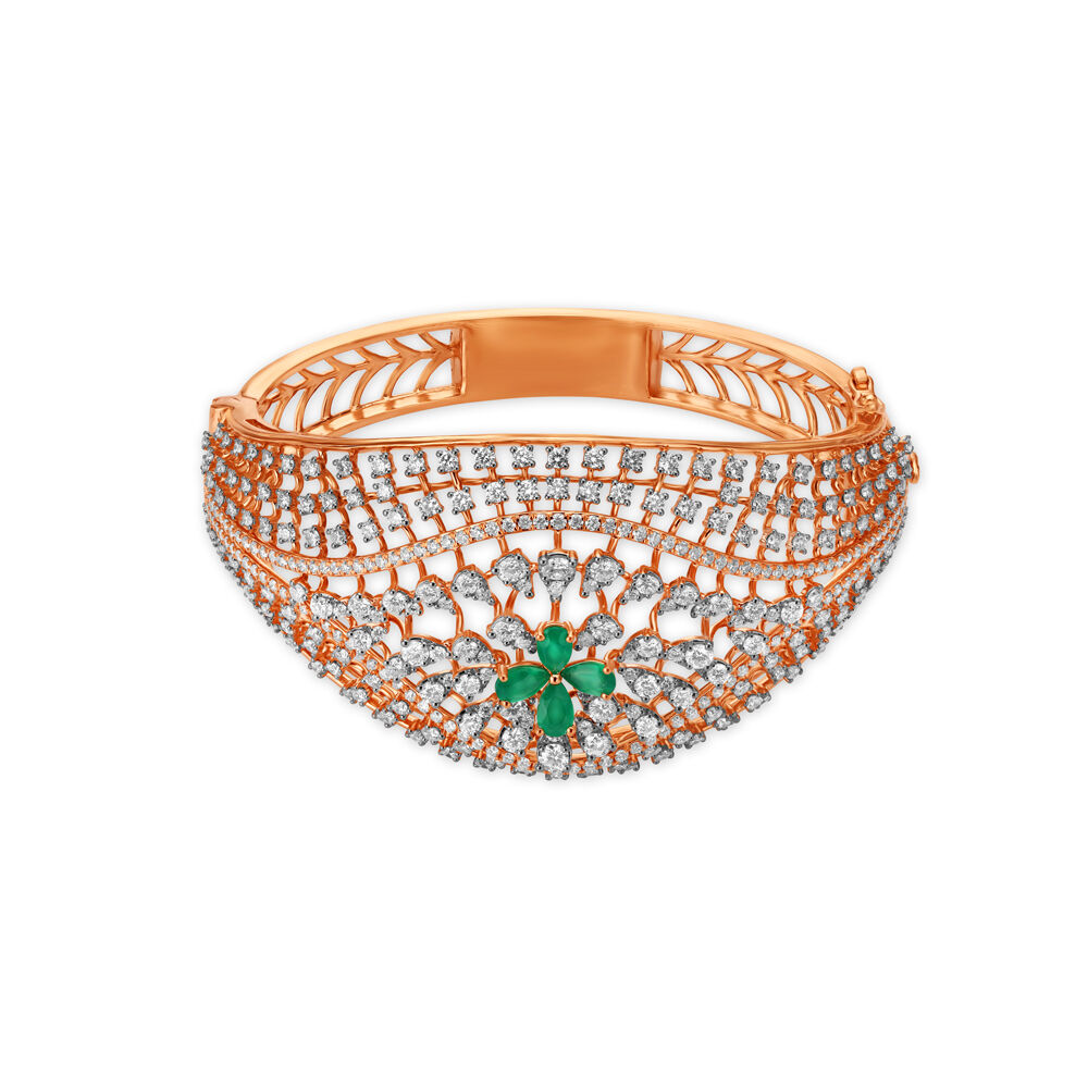Diamond kada shop bracelet