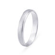 Elegant Textured Platinum Finger Ring,,hi-res image number null