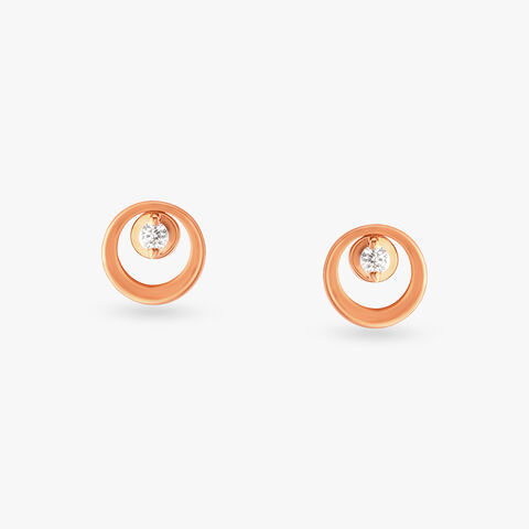 Essential Minimalism Diamond Stud Earrings