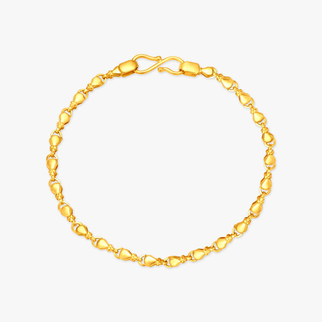 Marvellous Artistic Gold Bracelet,,hi-res image number null