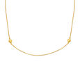 Sober Bead Gold Chain For Kids,,hi-res image number null