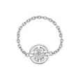 18 KT White Gold Fluid Alluring Diamond Ring,,hi-res image number null