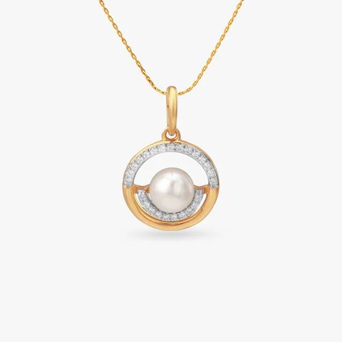 Lustre Orbit Diamond Pendant