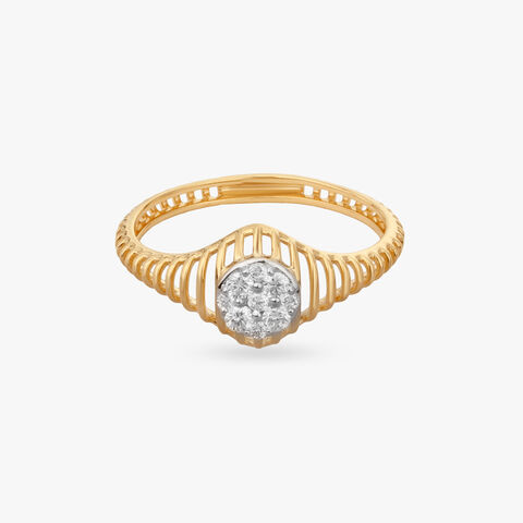 Shimmer Grid Diamond Ring alternate view 1