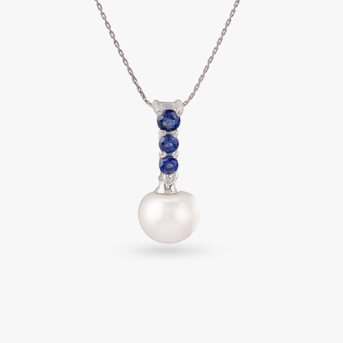 Twilight Dew Silver Pendant