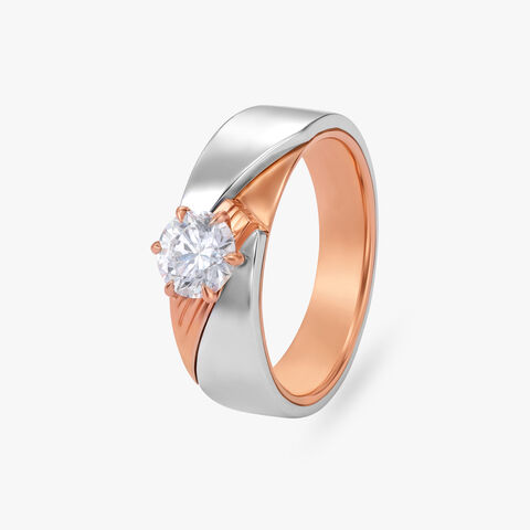 Celestial Adornment Celeste Solitaire Ring for Men