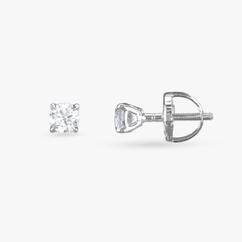 Effortless Sparkle Diamond Stud Earrings