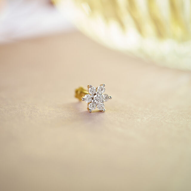 Diamond nose pin by tanishq Clearance