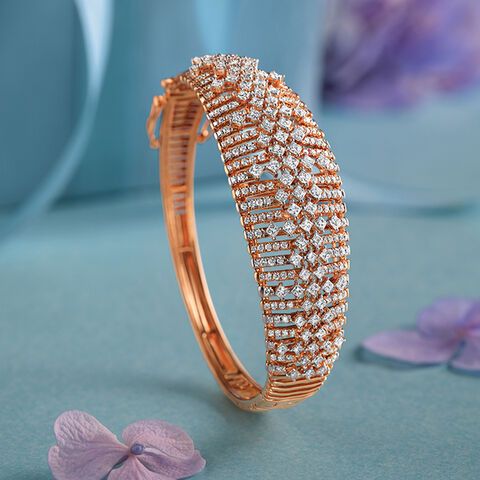 Majestic Mosaic Diamond Bangle