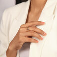Nebula's Glow Blue Topaz 14KT Finger Ring,,hi-res image number null