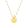 Goddess Lakshmiji Coin Pendant with Chain,,hi-res image number null