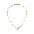 Floral Vine Gold and Diamond Necklace,,hi-res image number null