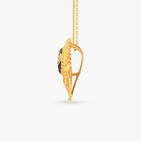 Divine Jagannath Gold Pendant